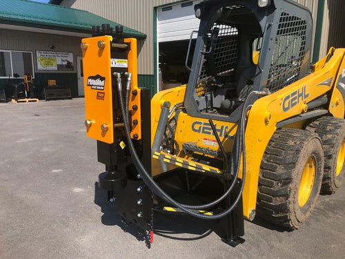 Post Driver attachment for Skid Loader