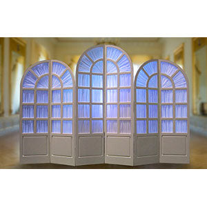 8' Sunlight Backdrop Combo w/ Curtains