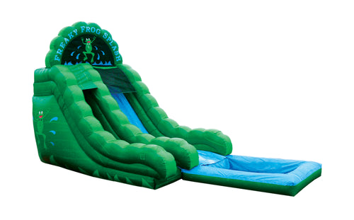 Einflatables 18 Freaky Frog Splash With Pool