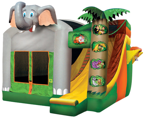 Einflatables 4 in 1 Inflatable Jungle Combo