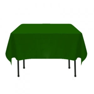 COLOR POLYESTER TABLECLOTH 54X54