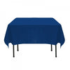 COLOR POLYESTER TABLECLOTH 72X72