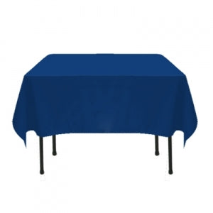 COLOR POLYESTER TABLECLOTH 72X72