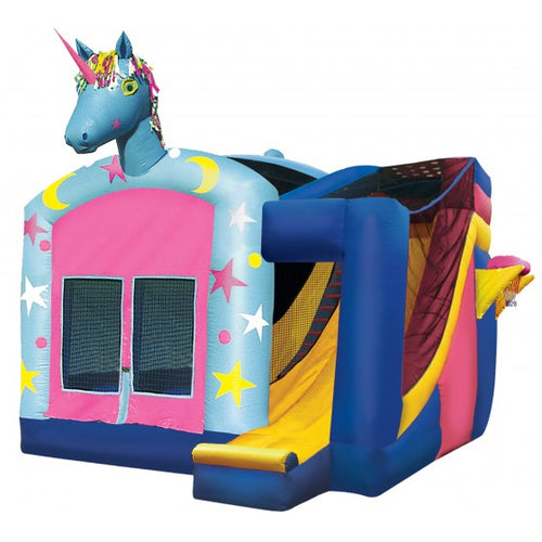 Einflatables Unicorn Moonwalk Bounce