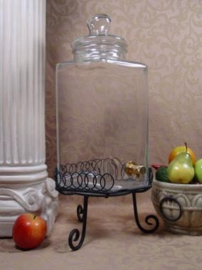 5 gal Verona glass Beverage Dispenser